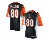 Youth Nike Cincinnati Bengals #80 Josh Malone Limited Black Team Color NFL Jersey