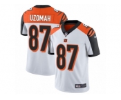 Youth Nike Cincinnati Bengals #87 C.J. Uzomah Vapor Untouchable Limited White NFL Jersey