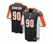 Youth Nike Cincinnati Bengals #90 Michael Johnson Game Black Team Color NFL Jersey