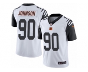 Youth Nike Cincinnati Bengals #90 Michael Johnson Limited White Rush NFL Jersey