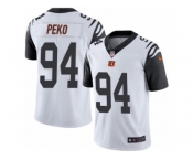 Youth Nike Cincinnati Bengals #94 Domata Peko Limited White Rush NFL Jersey