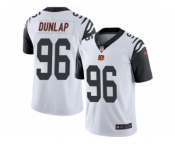 Youth Nike Cincinnati Bengals #96 Carlos Dunlap Limited White Rush NFL Jersey