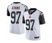 Youth Nike Cincinnati Bengals #97 Geno Atkins Limited White Rush NFL Jersey