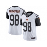 Youth Nike Cincinnati Bengals #98 Brandon Thompson Limited White Rush NFL Jersey