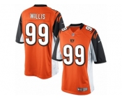 Youth Nike Cincinnati Bengals #99 Jordan Willis Limited Orange Alternate NFL Jersey