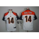 nike youth nfl jerseys cincinnati bengals #14 dalton white[nike limited]