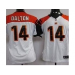 nike youth nfl jerseys cincinnati bengals #14 dalton white[nile]