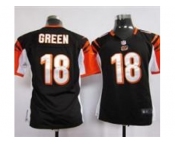 nike youth nfl jerseys cincinnati bengals #18 green black[nike]