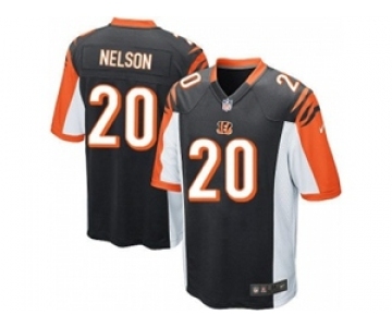 nike youth nfl jerseys cincinnati bengals #20 reggie nelson black[nike]