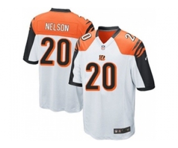 nike youth nfl jerseys cincinnati bengals #20 reggie nelson white[nike]