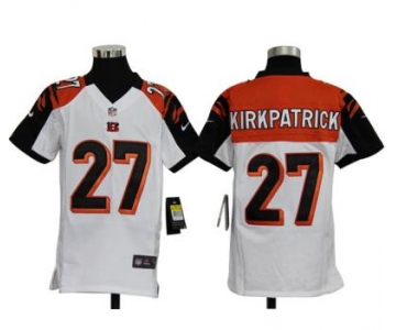 nike youth nfl jerseys cincinnati bengals #27 dre kirkpatrick white[nike]