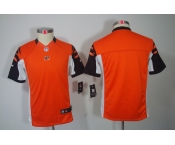 nike youth nfl jerseys cincinnati bengals blank orange[nike limited]