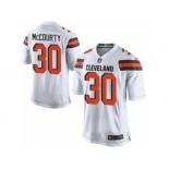 Men Nike Cleveland Browns #30 Jason McCourty Game White NFL Jersey