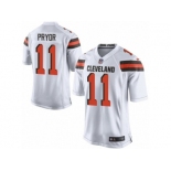 Men's Nike Cleveland Browns #11 Terrelle Pryor Game White NFL Jersey