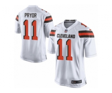 Men's Nike Cleveland Browns #11 Terrelle Pryor Game White NFL Jersey