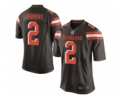 Men's Nike Cleveland Browns #2 Patrick Murray Game Brown Team Color NFL Jersey