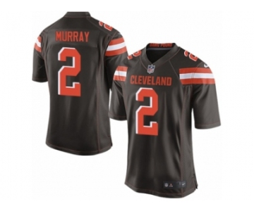 Men's Nike Cleveland Browns #2 Patrick Murray Game Brown Team Color NFL Jersey