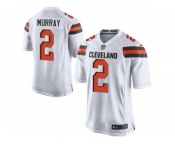 Men's Nike Cleveland Browns #2 Patrick Murray Game White NFL Jersey