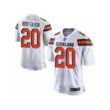 Men's Nike Cleveland Browns #20 Briean Boddy-Calhoun Game White NFL Jersey