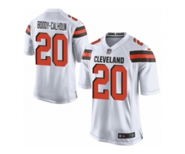 Men's Nike Cleveland Browns #20 Briean Boddy-Calhoun Game White NFL Jersey