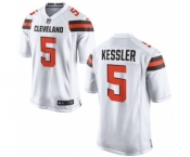 Men's Nike Cleveland Browns #5 Cody Kessler Game White NFL Jersey