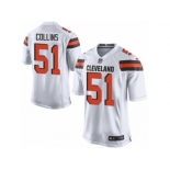 Men's Nike Cleveland Browns #51 Jamie Collins Game White NFL Jersey