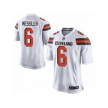 Men's Nike Cleveland Browns #6 Cody Kessler Game White NFL Jersey