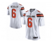 Men's Nike Cleveland Browns #6 Cody Kessler Game White NFL Jersey