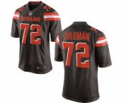 Men's Nike Cleveland Browns #72 Shon Coleman Game Brown Team Color NFL Jersey