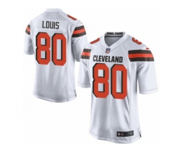 Men's Nike Cleveland Browns #80 Ricardo Louis Game White NFL Jersey