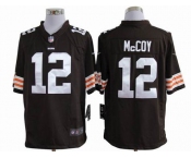 nike nfl jerseys cleveland browns #12 mccoy brown[game]