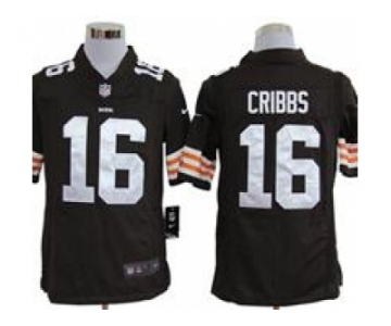 nike nfl jerseys cleveland browns #16 joshua cribbs brown[game]