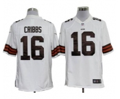 nike nfl jerseys cleveland browns #16 joshua cribbs white [Game Jersey]