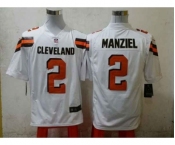 nike nfl jerseys cleveland browns #2 manziel white[game][new style]