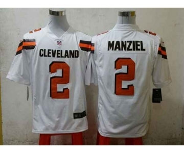 nike nfl jerseys cleveland browns #2 manziel white[game][new style]