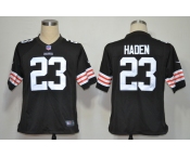 nike nfl jerseys cleveland browns #23 joe haden brown[game]