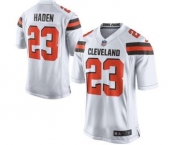 nike nfl jerseys cleveland browns #23 joe haden white[game][new style]