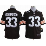 nike nfl jerseys cleveland browns #33 richardson brown[game]