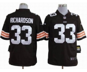 nike nfl jerseys cleveland browns #33 richardson brown[game]