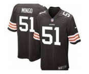 nike nfl jerseys cleveland browns #51 mingo brown [game]