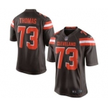 nike nfl jerseys cleveland browns #73 joe thomas brown[game][new style]