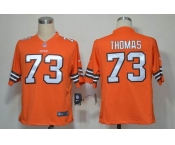 nike nfl jerseys cleveland browns #73 joe thomas orange[Game]