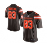 nike nfl jerseys cleveland browns #83 hartline brown[game][new style]