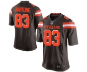 nike nfl jerseys cleveland browns #83 hartline brown[game][new style]