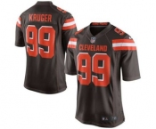 nike nfl jerseys cleveland browns #99 kruger brown[game][kruger][new style]