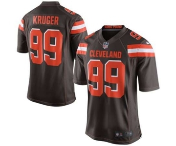 nike nfl jerseys cleveland browns #99 kruger brown[game][kruger][new style]