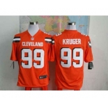 nike nfl jerseys cleveland browns #99 kruger orange[game][new style][kruger]