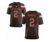 Men's Nike Cleveland Browns #2 Patrick Murray Elite Brown Team Color NFL Jersey