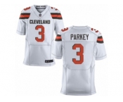 Men's Nike Cleveland Browns #3 Cody Parkey Elite White NFL Jersey