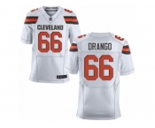 Men's Nike Cleveland Browns #66 Spencer Drango Elite White NFL Jersey